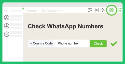 Determine a Mobile Number on Whatsapp