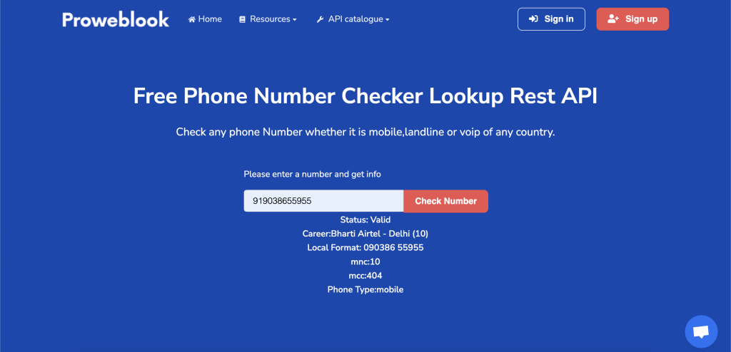 proweblook phone lookup