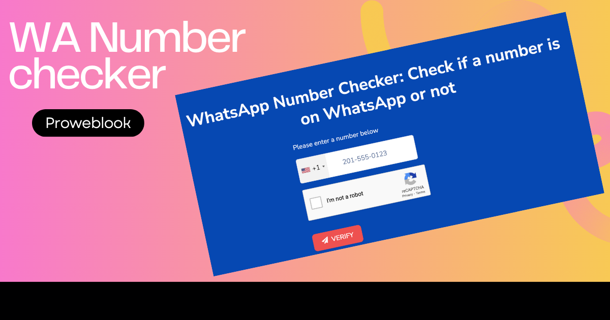 whatsapp number checker